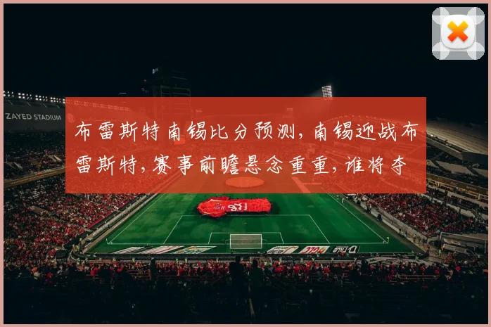 布雷斯特南锡比分预测,南锡迎战布雷斯特,赛事前瞻悬念重重,谁将夺冠